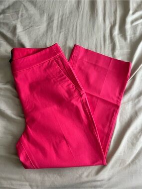 J. Crew Hot Pink Kelsey Pants